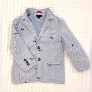 Tommy Hilfiger Boys‎ Searsucker Jacket-Size 6